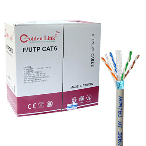 Dây cáp mạng Golden Link Plus F/UTP CAT 6 (305m)