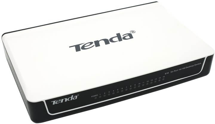 Switch 16 port 10/100Mbps TENDA S16