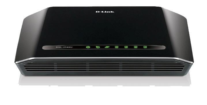 Thiết bị mạng Router ADSL2/2+ D-Link DSL-2540U