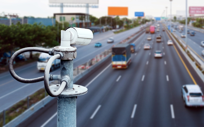 Các chức năng cơ học của camera giám sát tốc độ