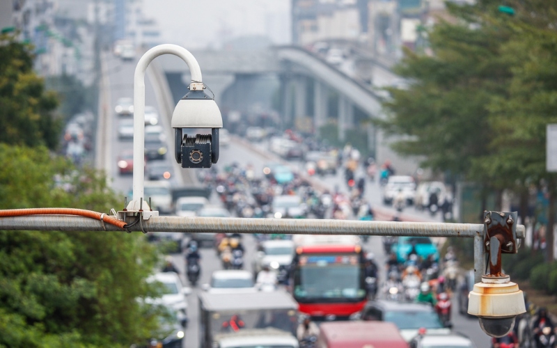 Camera đo lưu lượng phương tiện