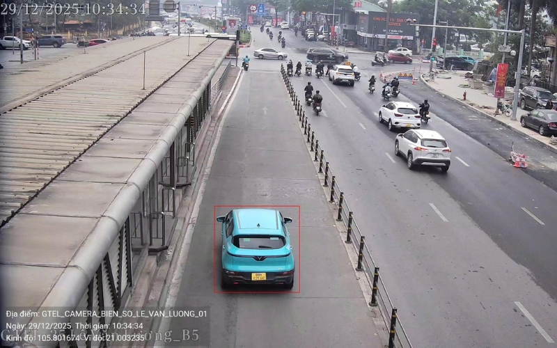 Danh sách các địa điểm lắp đặt camera phạt nguội tại Hà Nội