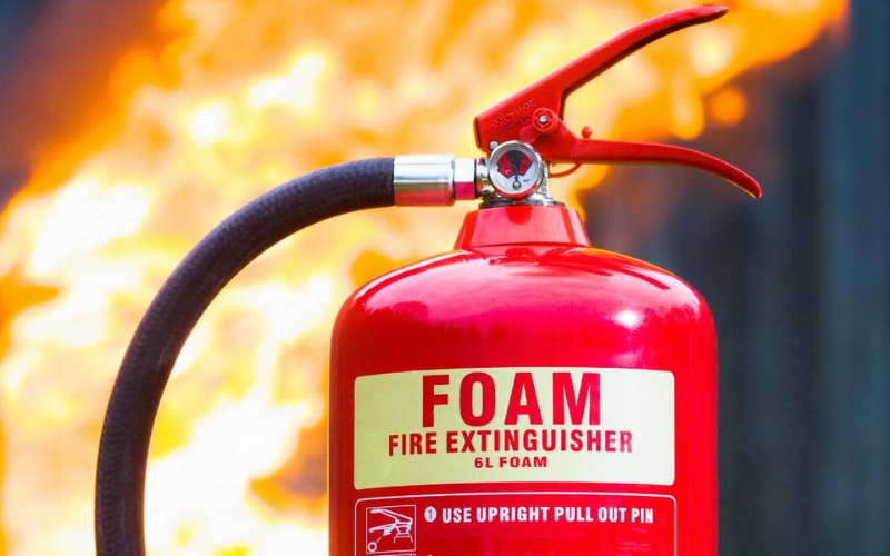 Hạn sử dụng bình chữa cháy nước và bọt/foam