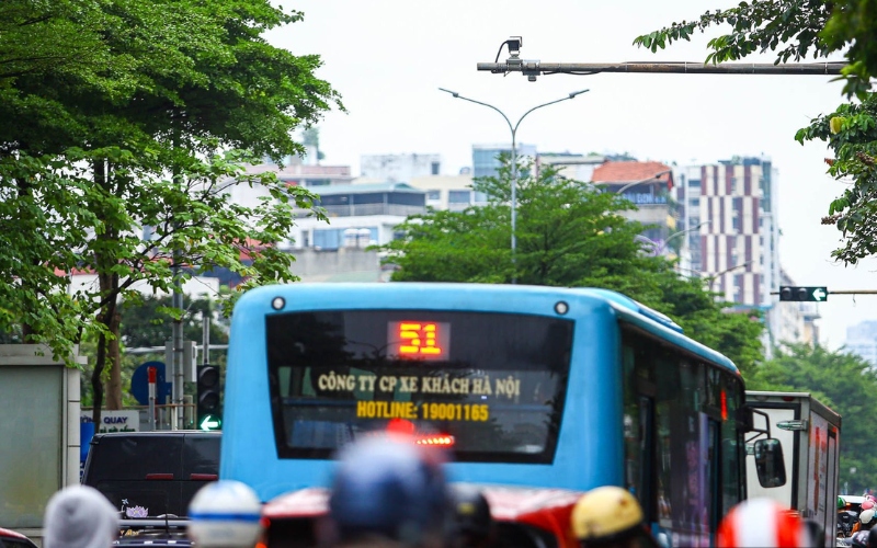 hình ảnh camera phạt nguội