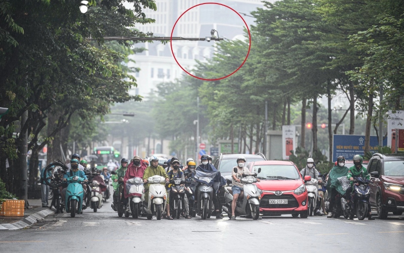 hình ảnh camera phạt nguội