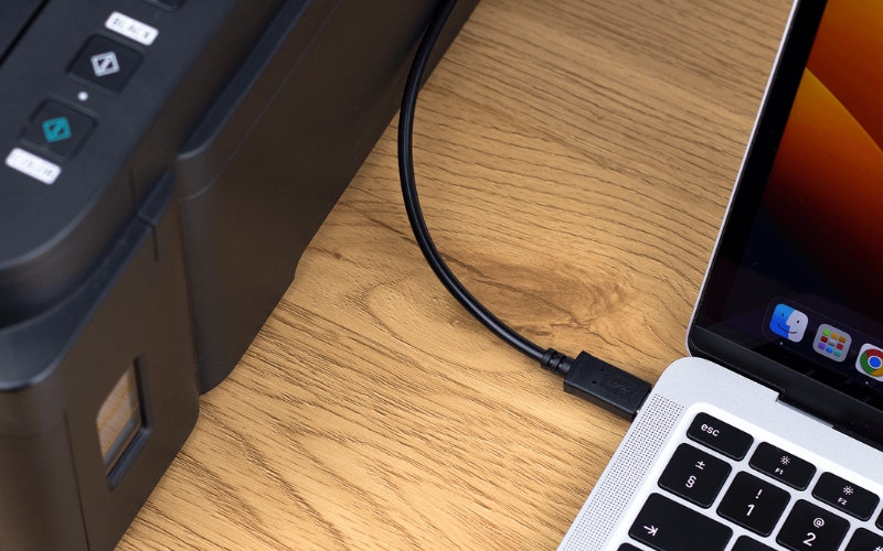 Kiểm tra kết nối cáp USB và các thiết bị liên quan