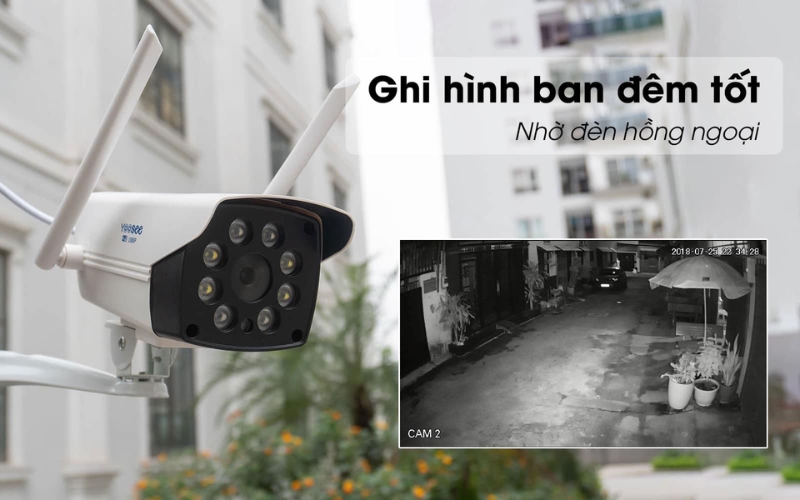 Những lưu ý quan trọng khi sử dụng đèn hồng ngoại camera Yoosee