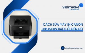 máy in Canon LBP 151DW báo lỗi đèn đỏ