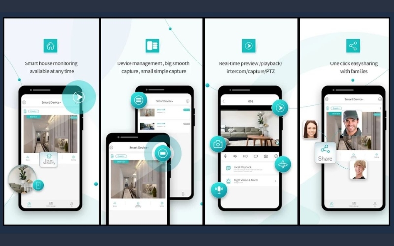 Tải app kết nối camera trên điện thoại