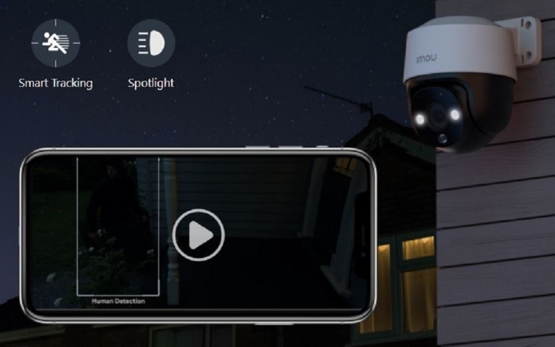 Tắt đèn hồng ngoại camera IMOU ban đêm có nhìn rõ không