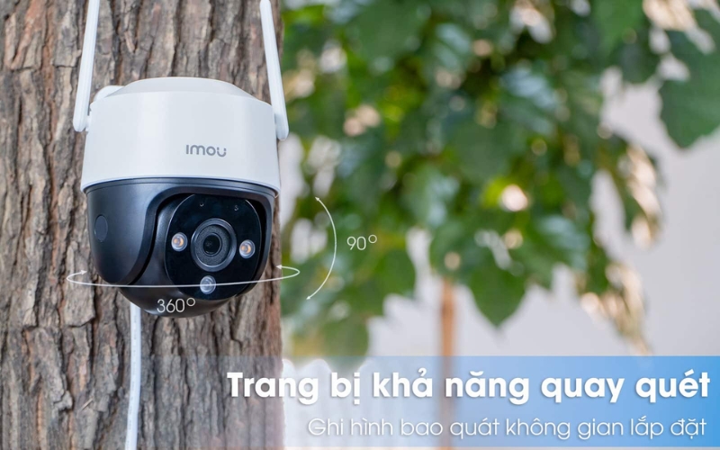 Tính năng xoay tự động trên camera IMOU