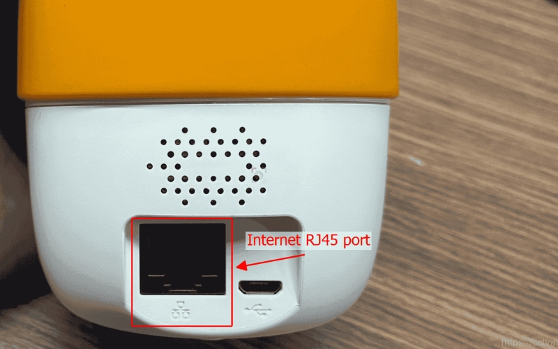 Camera IMOU có cổng LAN RJ45