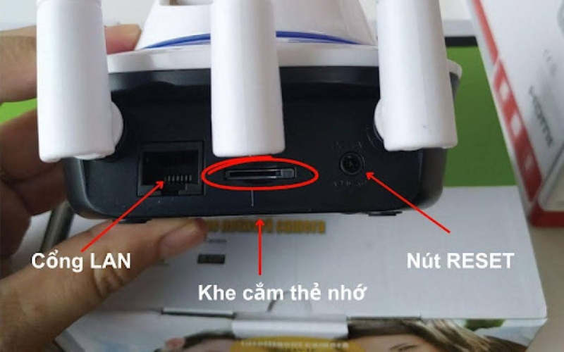 Cấu hình WiFi camera Yoosee thông qua cổng LAN