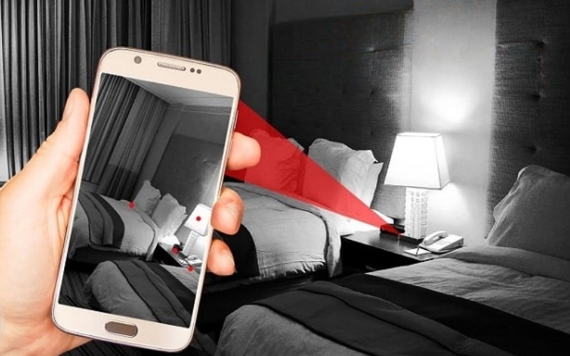 Dùng camera điện thoại để phát hiện đèn hồng ngoại