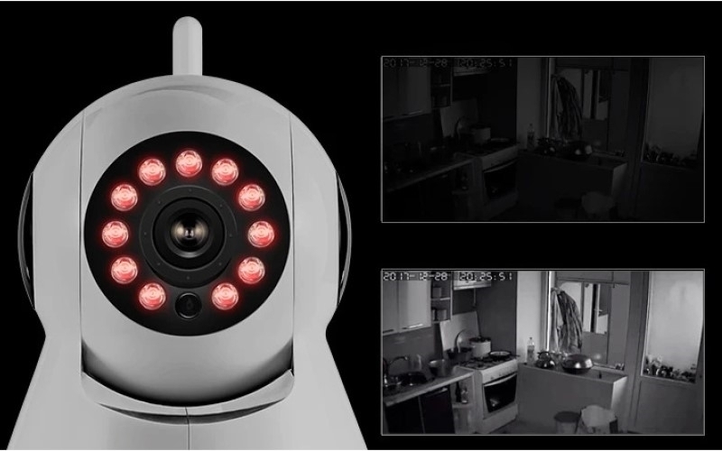 Kiểm tra đèn hồng ngoại khi camera bị mờ vào ban đêm