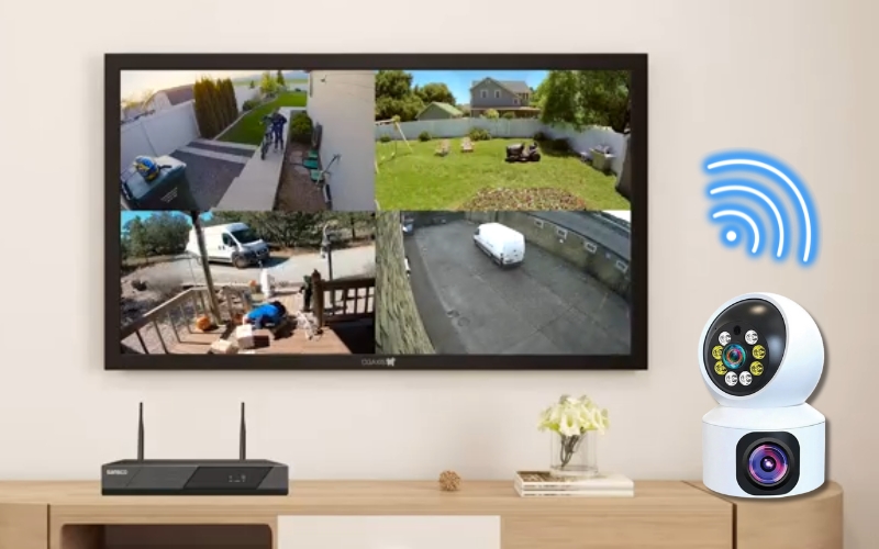 Mở camera Yoosee trên tivi Samsung thông qua WiFi