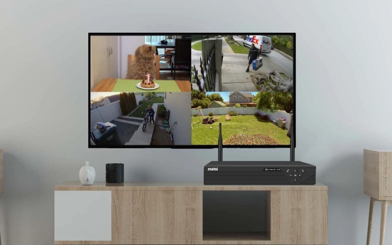 Sử dụng thiết bị trung gian để kết nối camera Yoosee với tivi Samsung