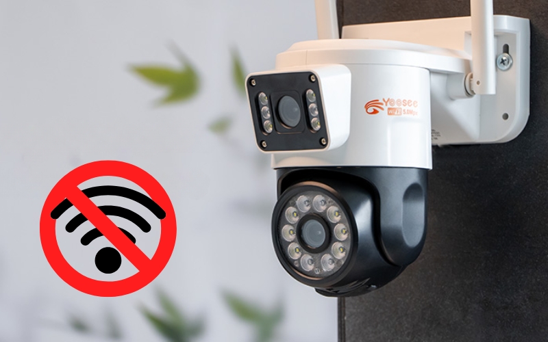 Tại sao camera Yoosee không kết nối được sau khi thay đổi WiFi